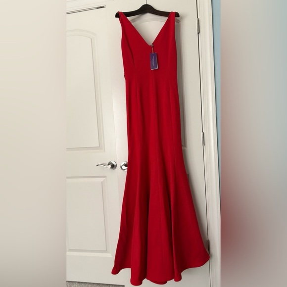 Ralph Lauren Collection Purple Label Spring 2013 Red Long Dress Evening Gown 12 - Picture 14 of 16